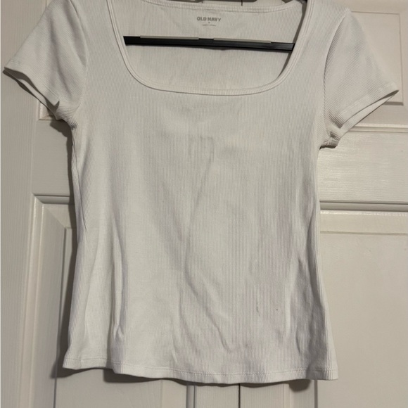Old Navy Tops - Old Navy Women's White Square Neck Tee
